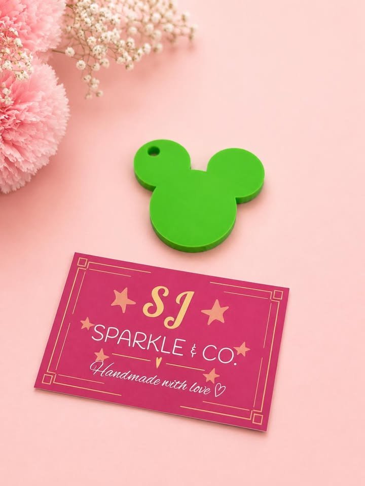 3d printed mouse soda can opener green