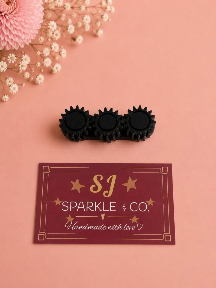 3D printed Fidget Spinner black