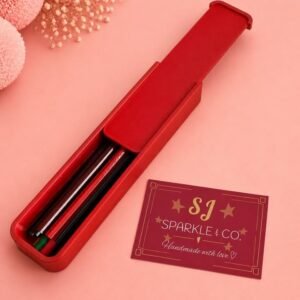3D printed pencil box red