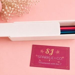 3D printed pencil box white
