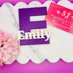 3D Custom mini name plaque