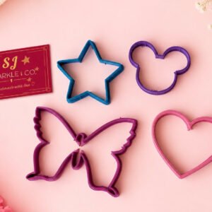 3d printed cookie / play dough cutters