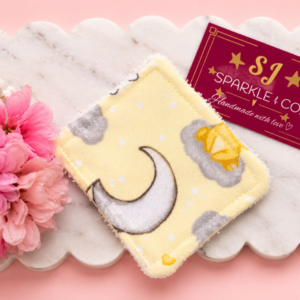 3x mini baby wash cloths