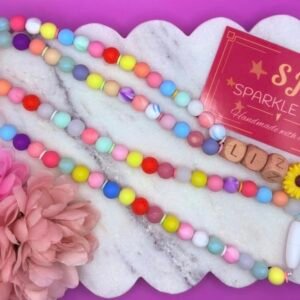 Personalised Beaded yanyard