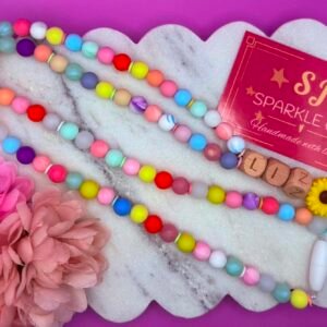 Personalized Beaded Lanyard