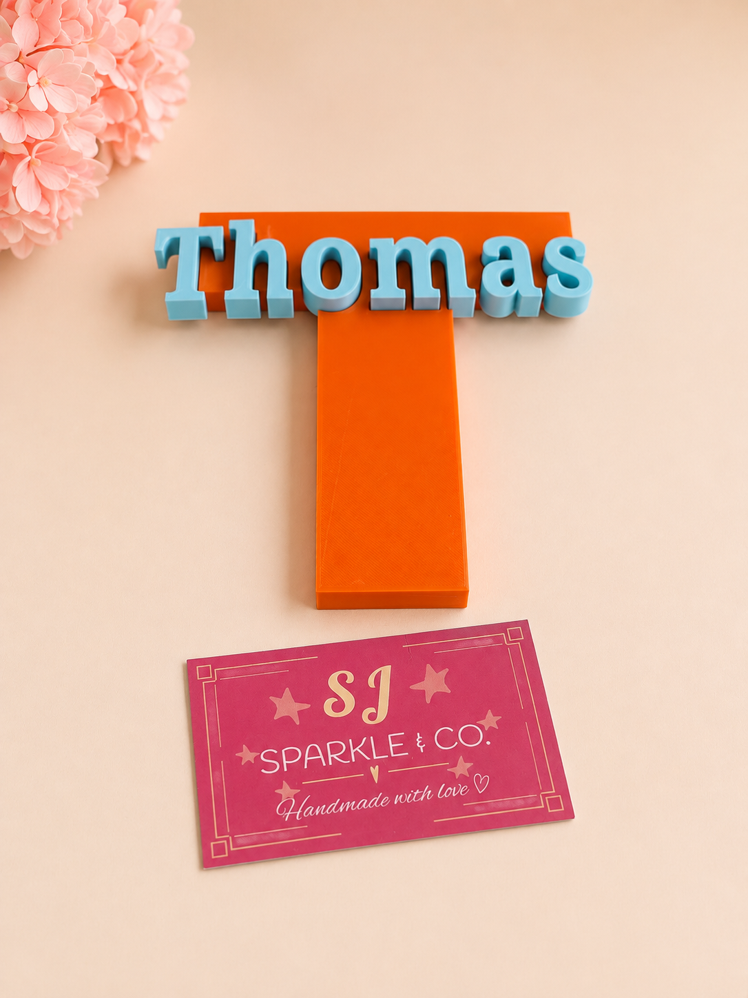 3D Personalised Name Plaque