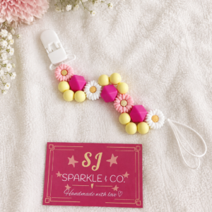 DAISY BABY DUMMY CLIP
