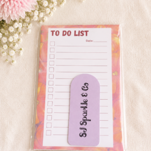 To do list notepad pumpkin