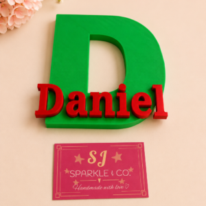 3D Personalised Name Plaque