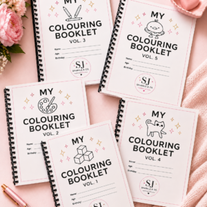 Kids colour book volume 1- 5 bulk lot