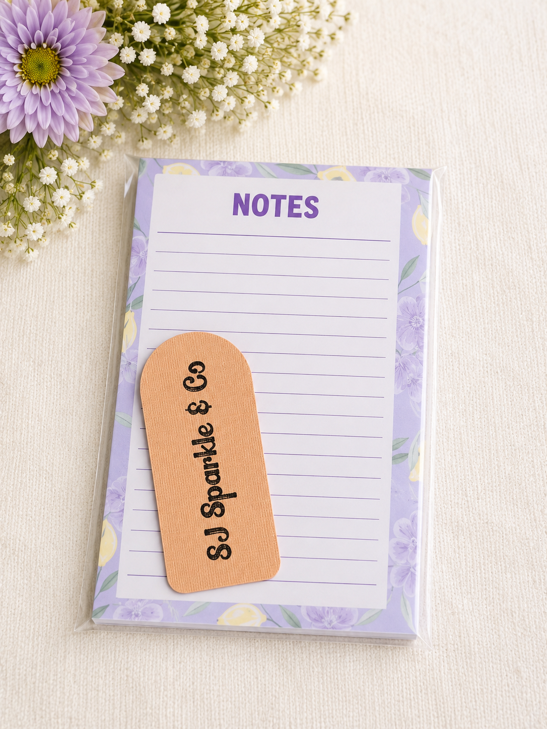 Notes notepads passionfruit